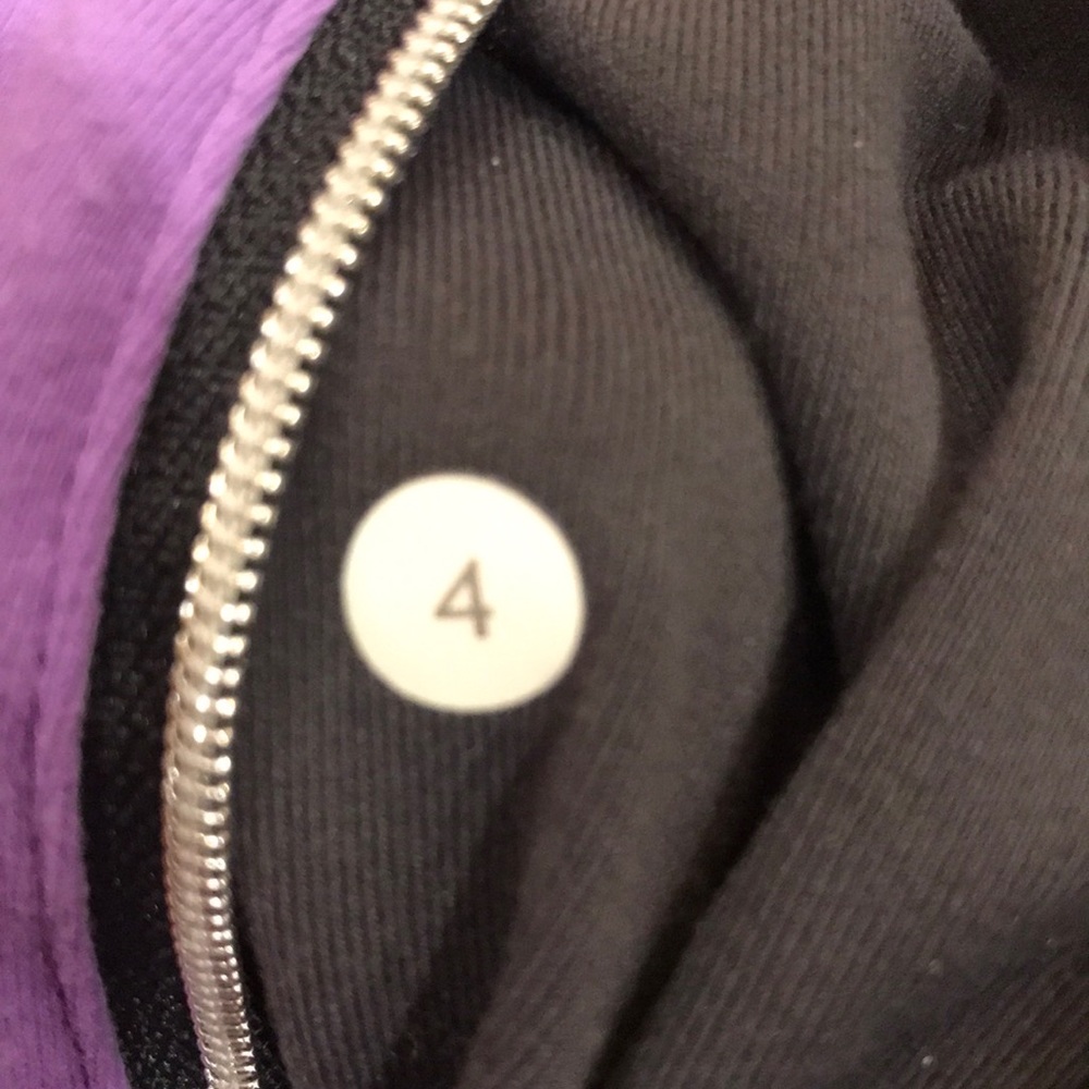 Lululemon Athletica Gray/Purple Front Zip Jacket - Picture 9 of 11